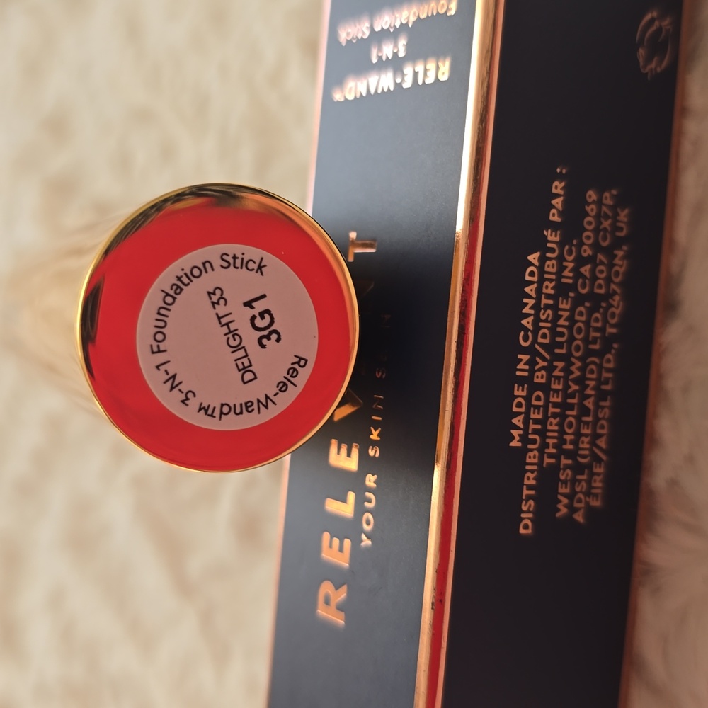 RELEVANT BRAND WOMEN'S FOUNDATION STICK, SHADE DELIGHT 33 - Picture 5 of 6